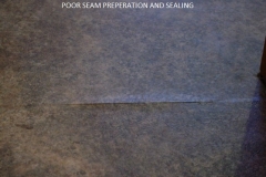 Improperly Prepared Seam